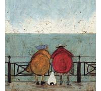 The Art Group Sam Toft Doris Earwigging Canvas Print, Cotton, Multi-Colour, 1.8 x 60 x 60 cm