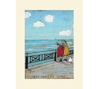 The Art Group Sam Toft Her Favourite Cloud Mounted Print, Multi-Colour, 30 x 40 cm