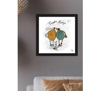 The Art Group Sam Toft Together Always Framed Print