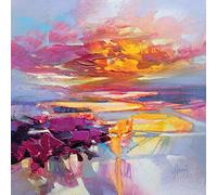 The Art Group Scott Naismith (Uist Causeways 2) 85 x 85cm Canvas Print