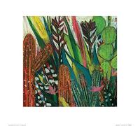 The Art Group Shyama Ruffell (Jungle Boogie) -Art Print 40 x 40cm, Paper, Multicoloured, 40 x 40 x 1.3 cm