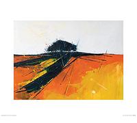 The Art Group "Simon Howden Autumn Trail Paper Art Print, Multi-Colour, 40 x 50 x 1.3 cm