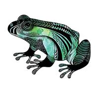 The Art Group "Sofie Rolfsdotter Le Frog Canvas Print, Cotton, Multi-Colour, 1.80 x 30.00 x 30.00 cm