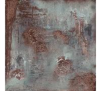 The Art Group Soozy Barker (Copper and Coal) -Canvas Print 60 x 60cm, Wood, Multicolour, 60 x 60 x 1.3 cm