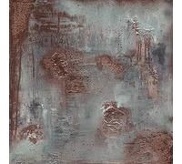 The Art Group Soozy Barker (Copper and Coal) -Canvas Print 85 x 85cm, Wood, Multicolour, 85 x 85 x 1.3 cm