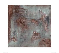 The Art Group Soozy Barker (Copper & Coal) Art Print, Paper, Multi-Colour, 60 x 60 x 1.3 cm