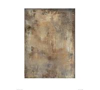 The Art Group "Soozy Barker Gold Stone Paper Art Print, Multi-Colour, 60 x 80 x 1.3 cm