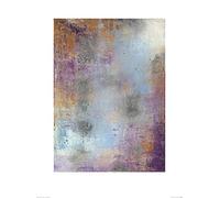 The Art Group Soozy Barker (Waterlily Silver) -Art Print 60 x 80cm, Paper, Multicoloured, 60 x 80 x 1.3 cm