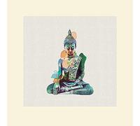 The Art Group Summer Thornton (Jade Buddha) -Mounted Print 40 x 40cm, Paper, Multicoloured, 40 x 40 x 1.3 cm