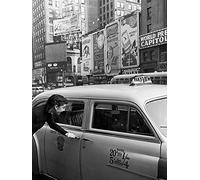 The Art Group Time Life (Audrey Hepburn-Taxi) -Canvas Print 30 x 40cm, Wood, Multi-Colour, 30 x 40 x 1.3 cm