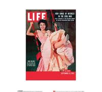 The Art Group Time (Life Cover-Joan Collins) Art Print, Paper, Multi-Colour, 30 x 40 x 1.3 cm