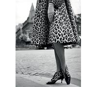The Art Group "Time Life Dior Leopard Print Canvas Print, Multi-Colour, 30 x 40 x 1.3 cm