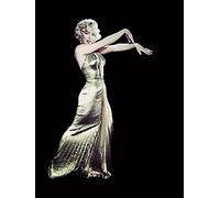 The Art Group "Time Life Marilyn Monroe - Gold Dress Canvas Print, Multi-Colour, 30 x 40 x 1.3 cm