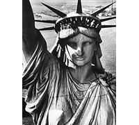 The Art Group "Time Life Statue of Liberty Canvas Print, Multi-Colour, 30 x 40 x 1.3 cm