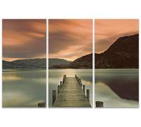 The Art Group "Ullswater Mel Allen Canvas Print, Multi-Colour, 10 x 150 x 1.3 cm