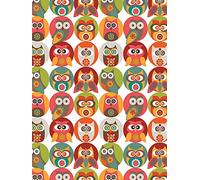 The Art Group Valentina Ramos Owls Family Canvas Print, Multi-Colour, 30 x 40 cm