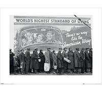 The Art Group World's of Living Time Life Art Print, Paper, Multi-Colour, 60 x 80 x 1.3 cm
