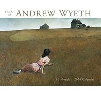The Art of Andrew Wyeth 2024 Wall Calendar, 16-Month Art & Design Calendar, 12" x 15"
