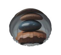 The art of balance One Size Double-layer shower cap prevents hair from getting tangled during showering and skincare.