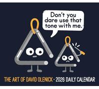The Art of David Olenick 2026 5.4 X 6.2 Box Calendar