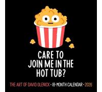 The Art of David Olenick 2026 7" x 7" Mini Wall Calendar