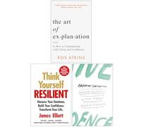 The Art of Explanation [Hardcover], Think Yourself Resilient & Creative Confidence 3 Books Collection Set