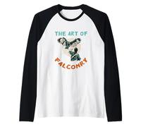 The Art of Falconry Birder Falcon Hunter Falconer Falconry Raglan Baseball Tee