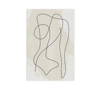 The Art of Female Body Contours Canvas Poster Bedroom Decor Landscape Office Room Decor Gift 08x12inch(20x30cm)