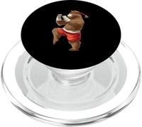 The Art Of Fighting Muay Thai Bear Boxing PopSockets PopGrip for MagSafe