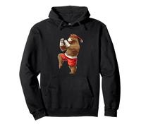 The Art Of Fighting Muay Thai Bear Boxing Pullover Hoodie