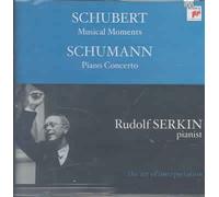 THE ART OF INTERPRETATION - SCHUBERT, SCHUMANN / SERKIN NEW CD