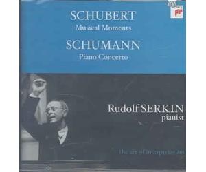 THE ART OF INTERPRETATION - SCHUBERT, SCHUMANN / SERKIN NEW CD