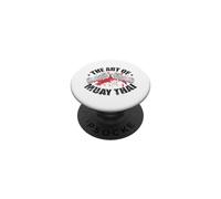 The Art of Muay Thai Powerful Precision PopSockets Adhesive PopGrip