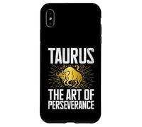 The Art of perseverance Taurus Zodiac Case for iPhone XS Max