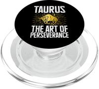 The Art of perseverance Taurus Zodiac PopSockets PopGrip for MagSafe