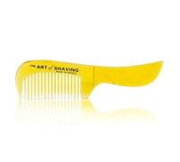 The Art of Shaving Horn Moustache Comb Black Suedine 1pc