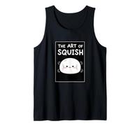 The Art of Squish Funny Mochi Lover Kawaii Food Humor Tank Top