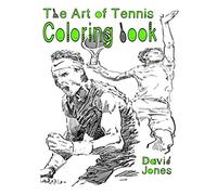 The Art of Tennis Coloring Book