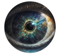 The Art of The Eye Adult Jigsaw Puzzles 1000 Pieces 1000Pc Adults Round Jigsaw Puzzle Relax & Challenge, Colorful Home Decor Art, for Friends (Size 67.5x67.5cm)