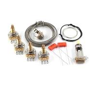 The Art Of Tone Wiring Kit for Les Paul - TAOT Custom CTS 525k Long Shaft Pots, .022/400V Orange Drop Caps