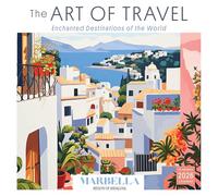 The Art of Travel 2026 Wall Calendar: Enchanted Destinations of The World, 12" x 12"