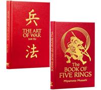 The Art of War Deluxe silkbound edition By Sun Tzu & [Hardcover] The Book of Five Rings By Miyamoto Musashi 2 Books Collection Set