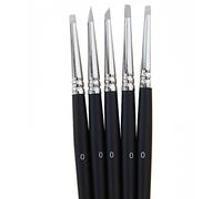 The Art Shop Skipton Colour Shaper Tools Size #0, Set of 5