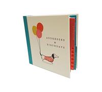 The Artfile Address And Birthday Book - Sausage Dog Design