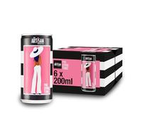 The Artisan Drinks Company Pink Citrus Tonic Water - 200mlx6 Cans - Natural Ingredients - Tonic for Gin - Grapefruit, Blood Orange, Lemon & a Hint of Basil - Pink Gin Mixer