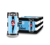 The Artisan Drinks Company Skinny London Tonic Water - 200mlx6 Tonic Water Cans - Natural Ingredients - 34 Calories per Can - Premium Slimline Tonic to Partner Gin