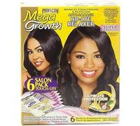 The AS Glory Profectiv Mega Growth Anti-Damage Super Strength Hair Relaxer, No-Lye Formula, 6 Touch-Up Applications, Professional Salon Pack