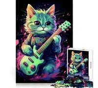 The Asheera Cat 1000 Piece Jigsaw Puzzles for Adults Jigsaw Thought Toy Indoor Fun Accurate Edge Art Collectible (50x75cm)