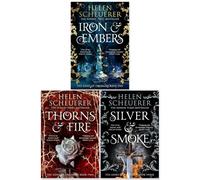 The Ashes of Thezmarr Trilogy by Helen Scheuerer 3 Books Collection Set (Iron & Embers, Thorns & Fire, Silver & Smoke)