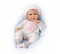 The Ashton-Drake Galleries 'Somebunny Loves You' So Truly Real® Lifelike Newborn Baby Girl Doll -Realistic Reborn Collector's Baby Doll With Hand-Rooted Hair, Realtouch® Vinyl Skin